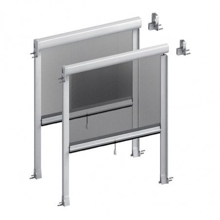 Mosquitera Enrollable Vertical Antiviento 43