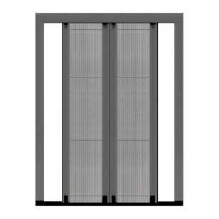 Mosquitera Plisada Reversible Doble Roldana 32 Grandes Dimensiones