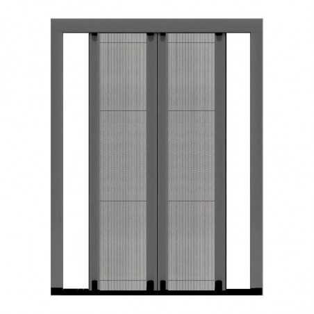 Mosquitera Plisada Reversible Doble Roldana 32 Grandes Dimensiones
