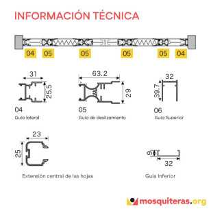 Plisada reversible XL Grandes dimensiones | Medidas técnicas