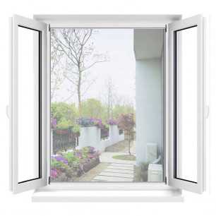 Mosquitera fija para ventanas abatibles | Mosquiteras org