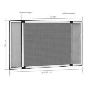 Mosquitera extensible para ventanas | Mosquiteras ORG