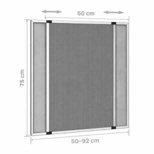 Mosquitera Extensible Alta para Ventanas de 100 cm | Mosquiteras ORG
