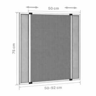 Mosquitera Extensible Alta para Ventanas de 100 cm | Mosquiteras ORG