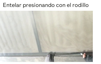 Cómo entelar la mosquitera corredera