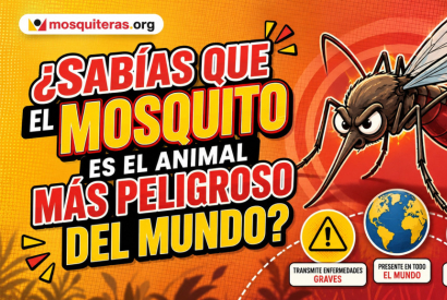 ¿Sabías que el mosquito es el animal más peligroso del mundo?