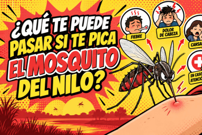 ¿Qué te puede pasar si te pica el mosquito del Nilo?